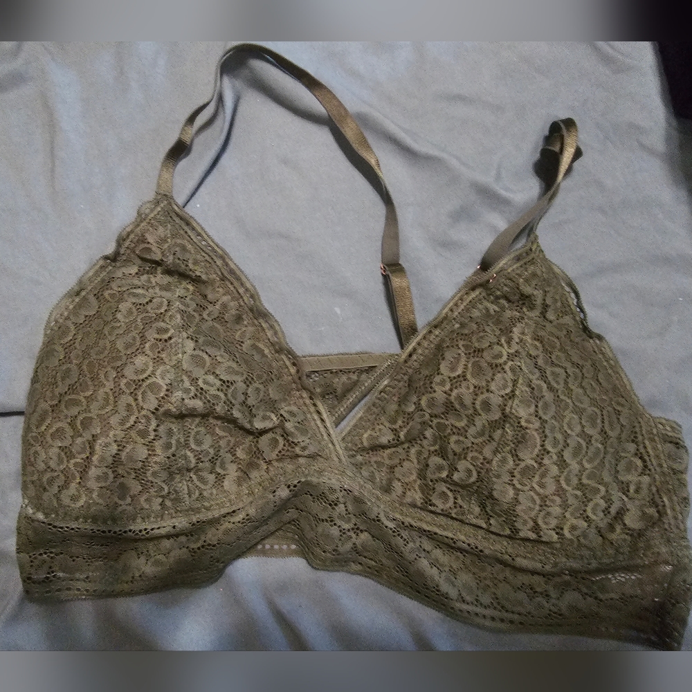 Green Bra top